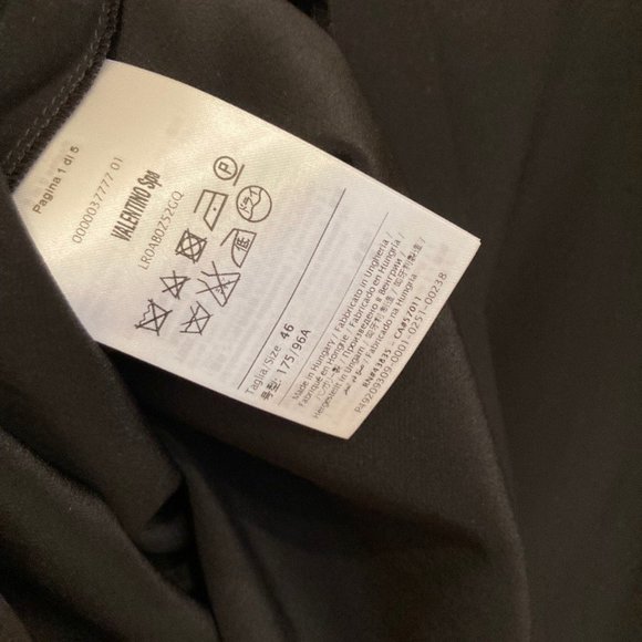 Red Valentino 100% silk black lace top (EU 46) - Picture 7 of 9